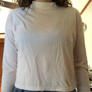 Mock Neck Blouse